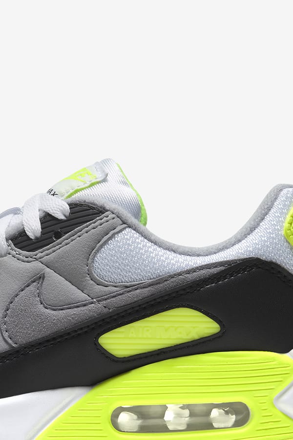 Air Max 90 Volt Particle Grey Release Date. Nike SNKRS