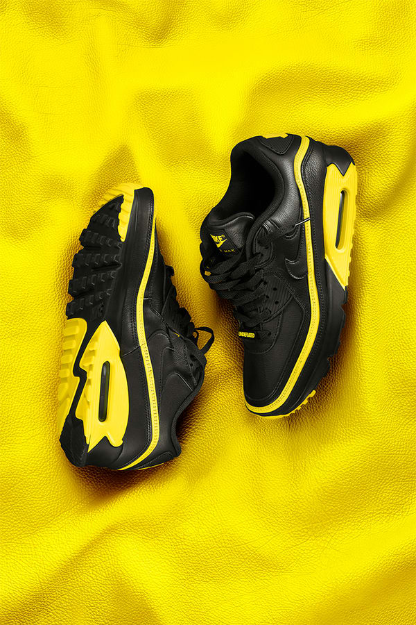 Air Max 90 x Undefeated Black Opti Yellow Release Date. Nike SNKRS