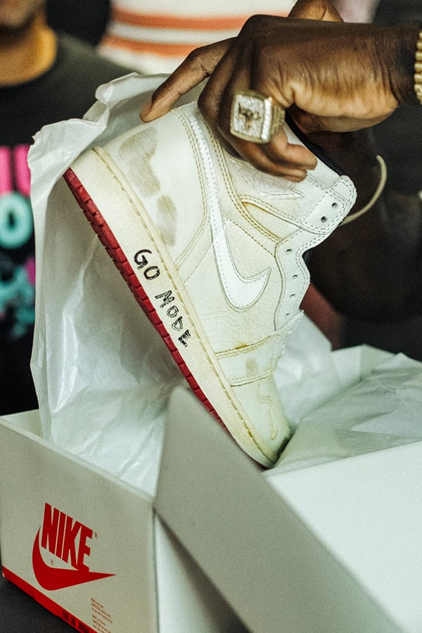 Nigel Sylvester und der Air Jordan I vielen einen Schritt voraus. Nike SNKRS