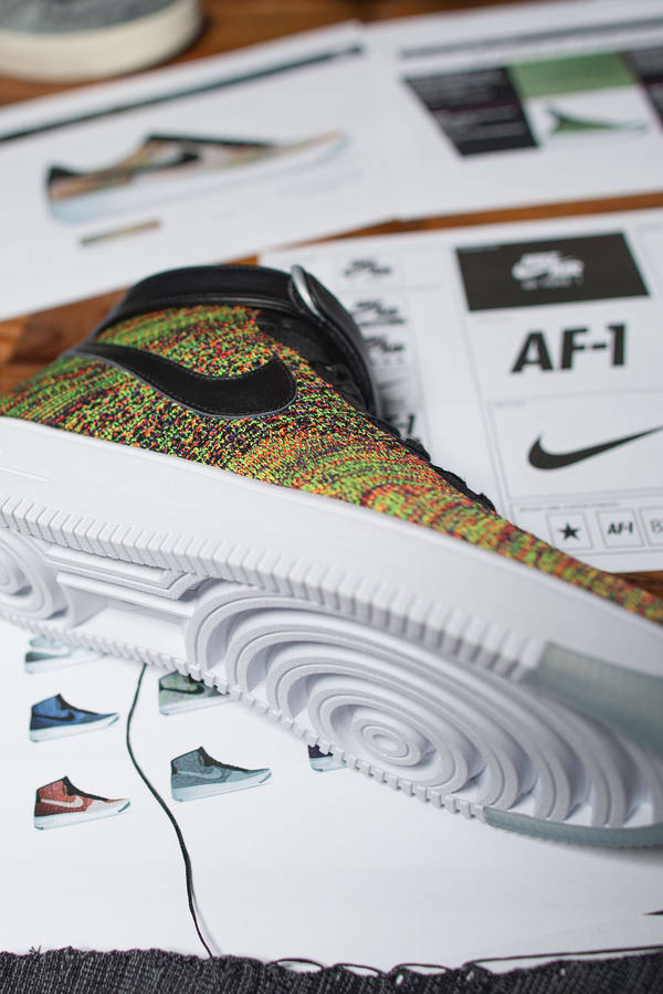 Nike air force 1 flyknit fit best sale