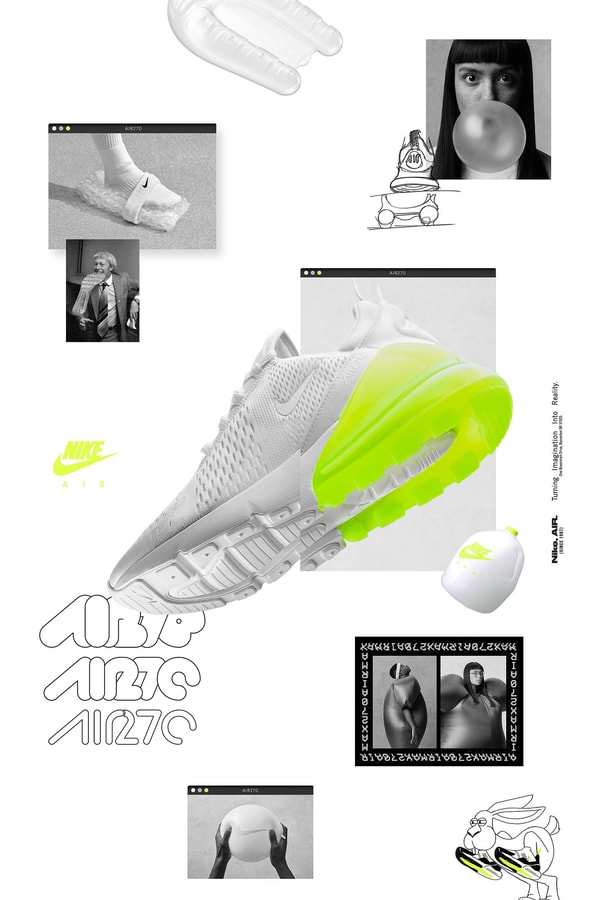 Date de sortie de la Nike Air Max 270 White Pack Volt Nike SNKRS