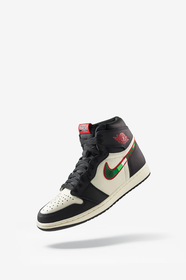 Air jordan 1 black varsity red sail best sale