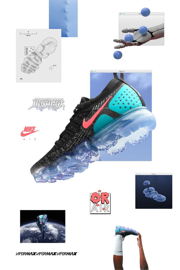 Nike Women s Air VaporMax Flyknit 2.0 Black Hot Punch Release Date. Nike SNKRS