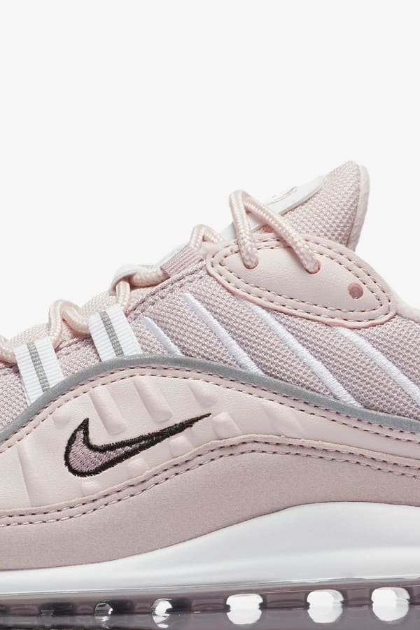 Nike Women s Air Max 98 Barely Rose Reflect Silver Release Date. Nike SNKRS