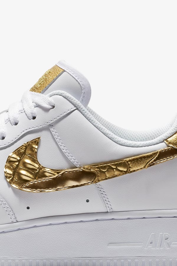 Air force 1 low cr7 golden patchwork hotsell