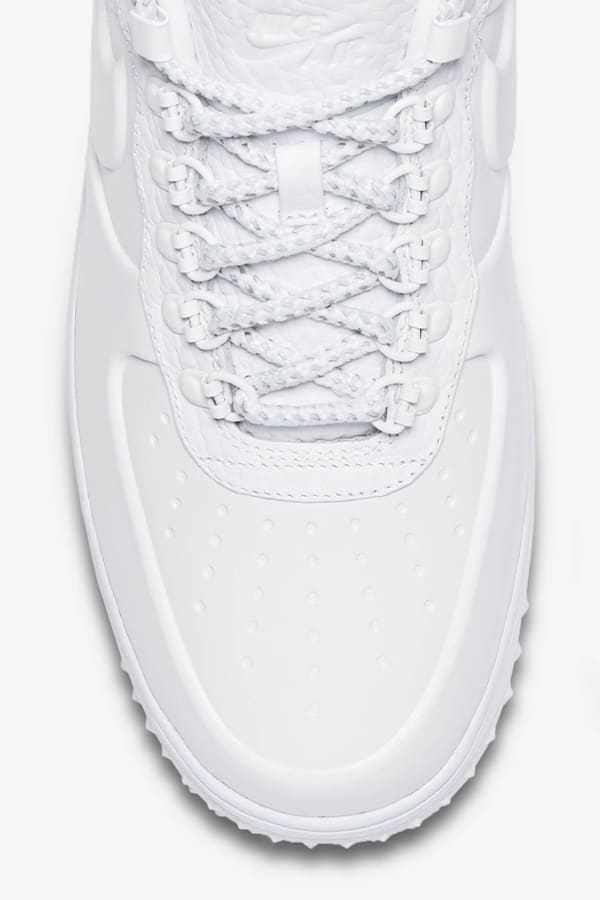 Nike Lunar Force 1 Duckboot Low Triple White Release Date. Nike SNKRS