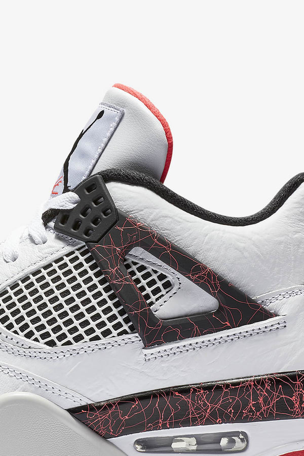 Air Jordan 4 White Bright Crimson Black Release Date. Nike SNKRS