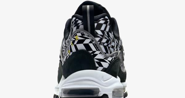 Air max 98 aop white/team orange-black best sale