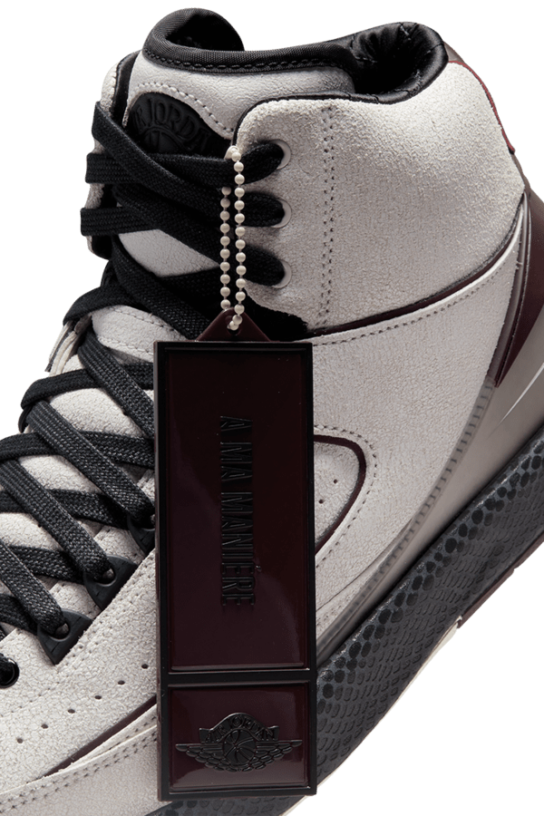 Air Jordan 2 x A Ma Maniere Sail and Burgundy DO7216 100 Release Date. Nike SNKRS