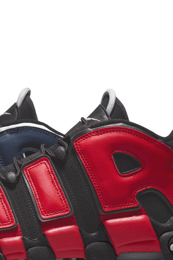 Air uptempo black and red release date shop