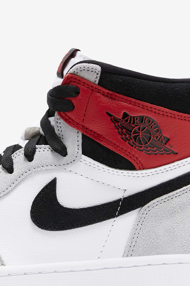 jordan 1 red smoke grey