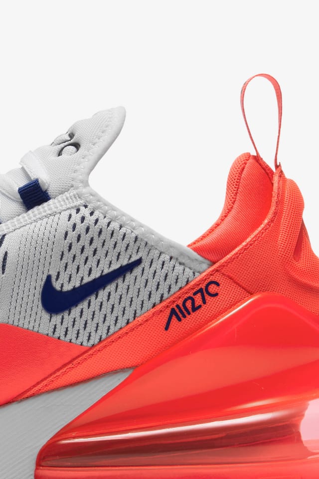 Nike Womens Air Max 270 Ultramarine Solar Red Release Date. Nike SNKRS AT