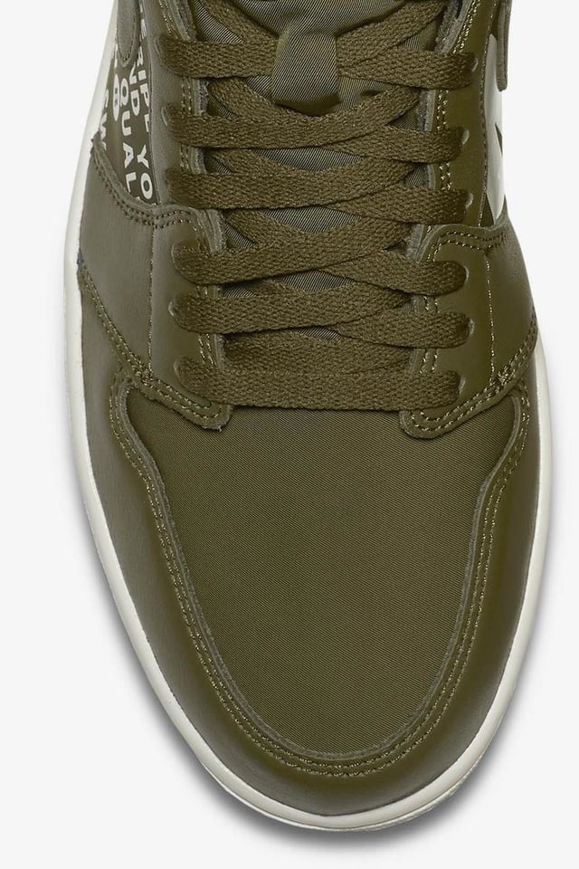 NIKE公式】エア ジョーダン 1 'Olive Canvas and Sail' (555088-300 / AJ1). Nike SNKRS