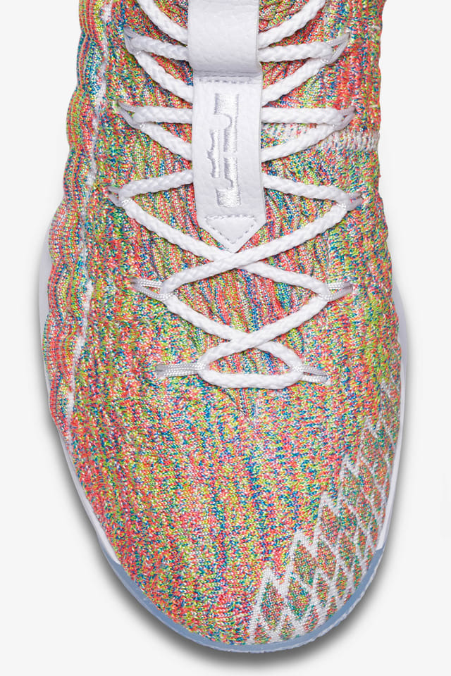 Lebron 15 white multicolor clearance