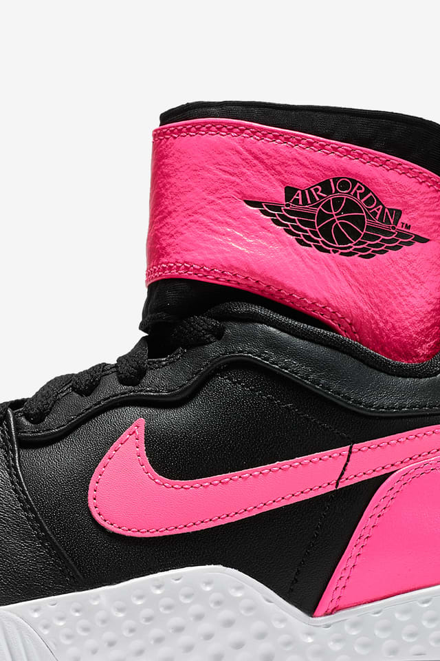 NikeCourt Flare AJ1 Black Hyper Pink pour Femme. Nike SNKRS