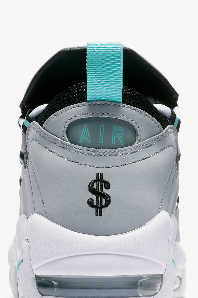 Nike Air More Money Wolf Grey Island Green Release Date. Nike SNKRS