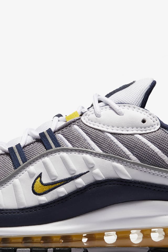 Air max 98 yellow navy best sale