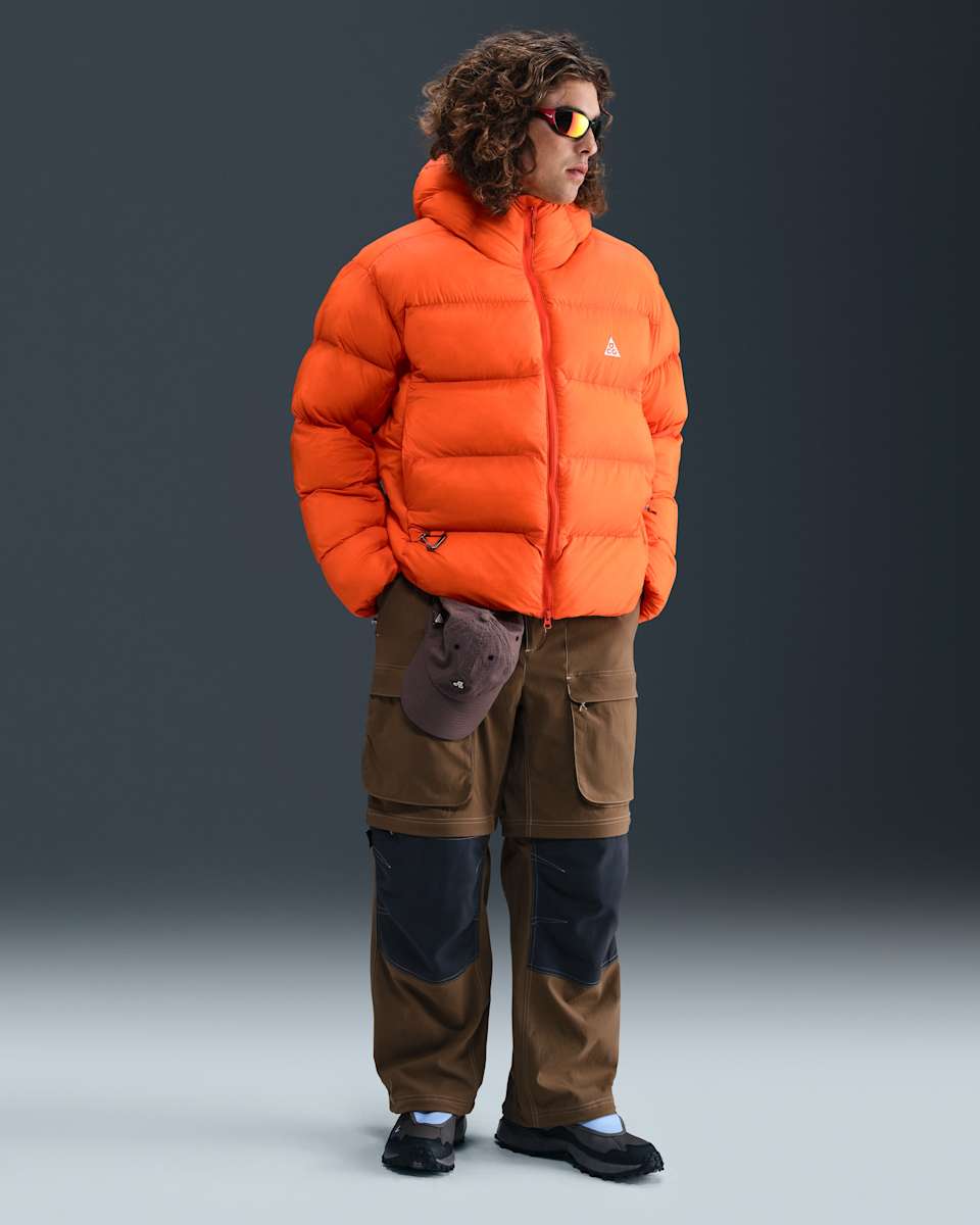 NIKE ACG \"Lunar Lake\" PrimaLoft ナイキ　ダウン Damska kurtka z kapturem o luźnym kroju Therma-FIT ADV Nike