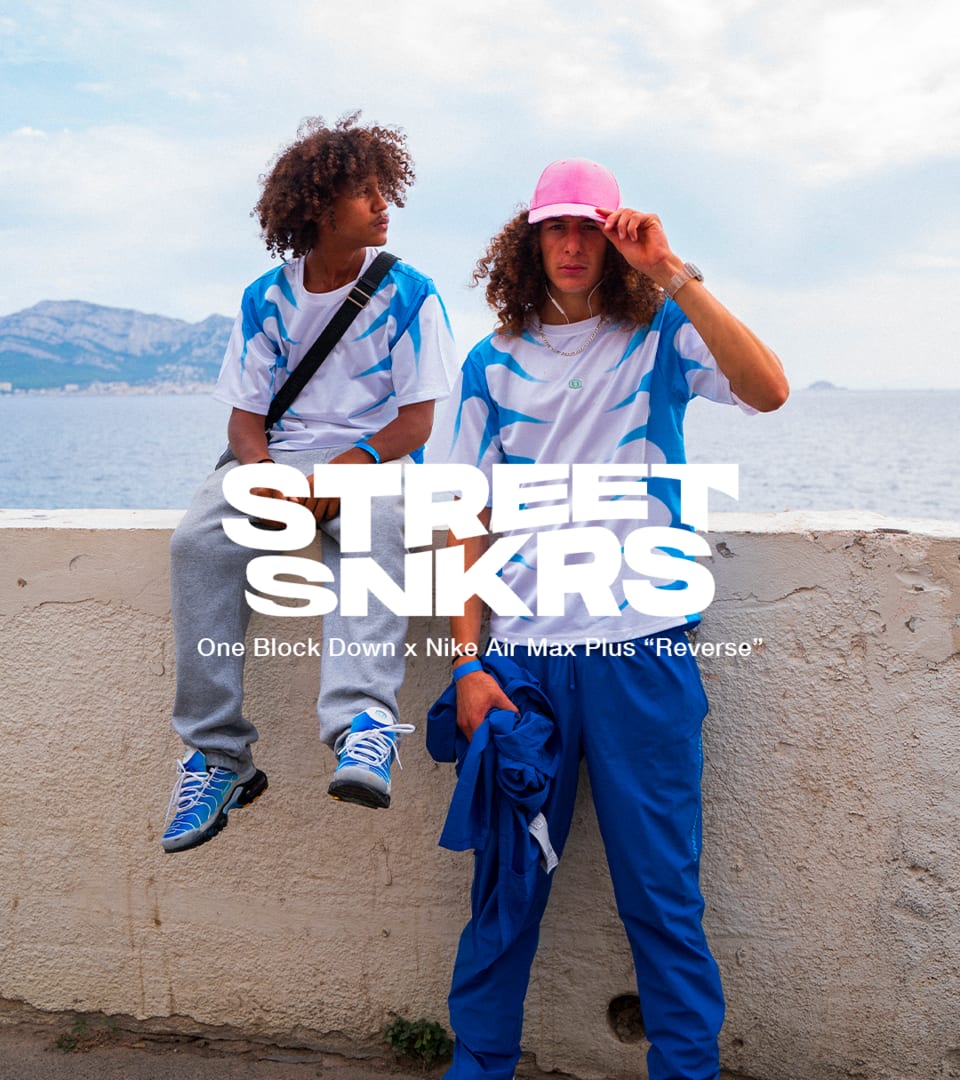 【NIKE公式】Street SNKRS：One Block Down x Air Max Plus - Marseille Pop-up