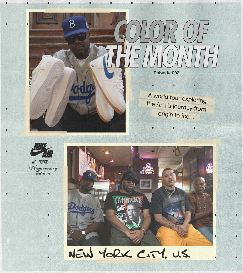Air Force 1 Color of the Month : New York City.. Nike SNKRS FR