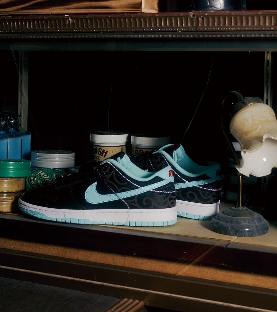 NIKE公式】ダンク LOW 'Barber Shop' (DH7614-001 / NIKE DUNK LOW