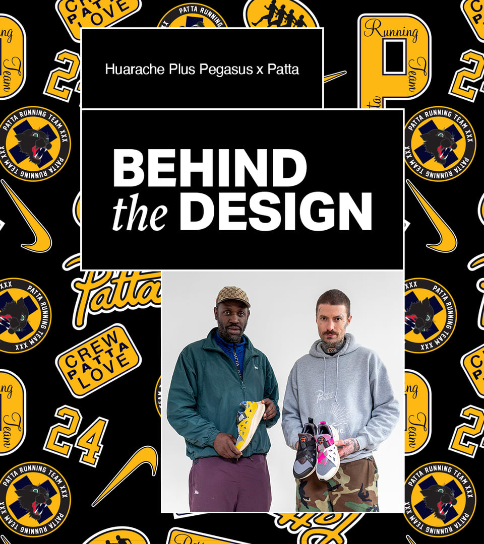 Behind The Design: Patta Running Huarache Pegasus Plus