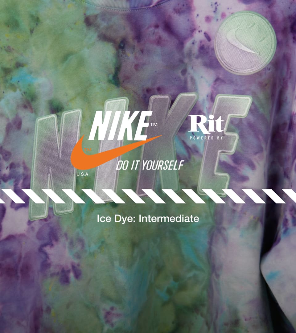 Nike Do It Yourself Kit, Powered By Rit Ice Dye Intermediate Tutorial