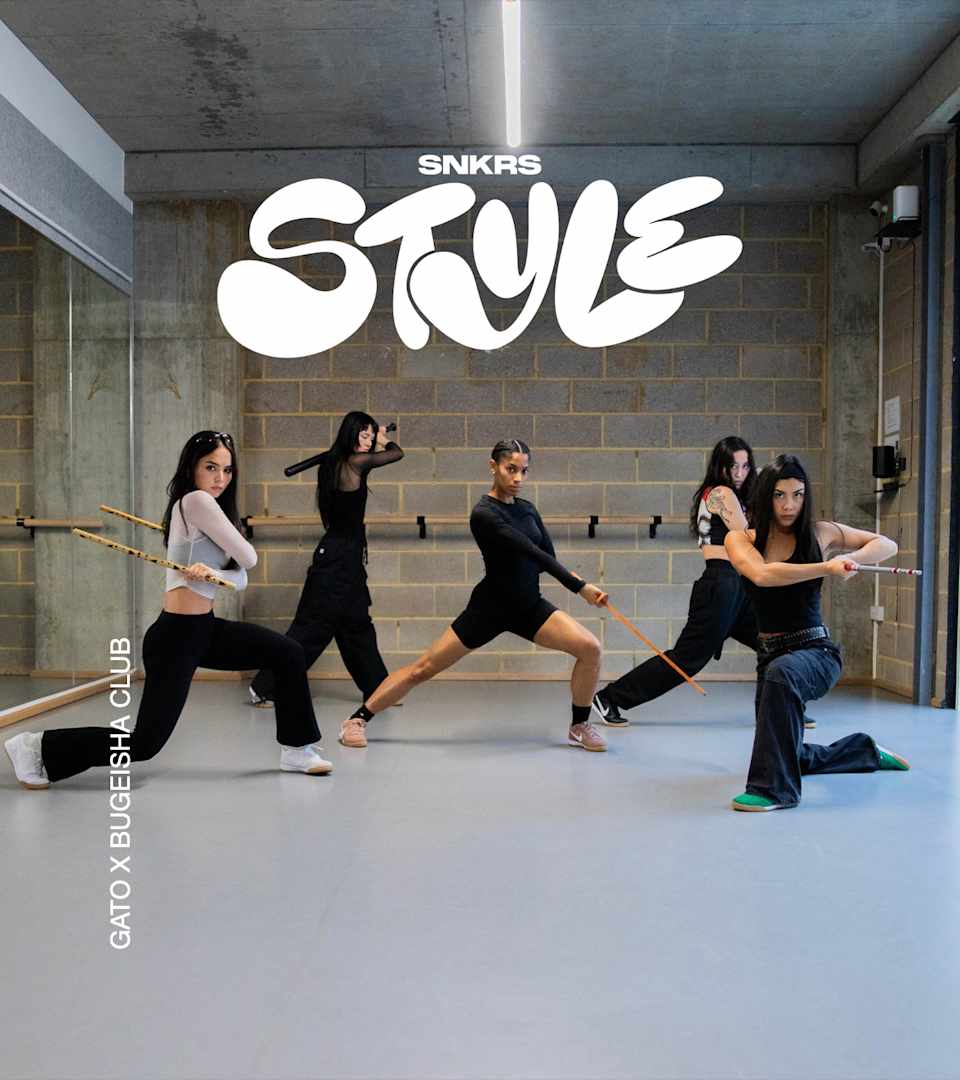 SNKRS Style: Gato x Bugeisha Club. Nike SNKRS