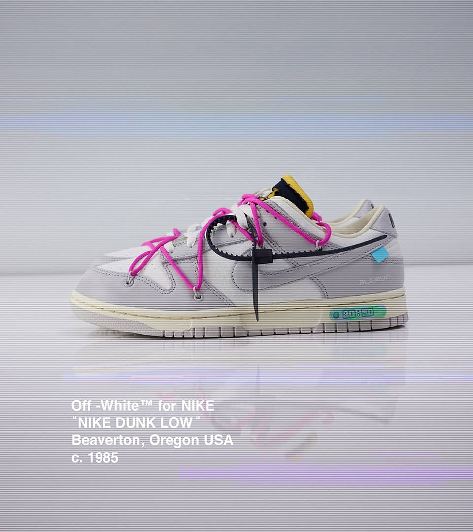 Nike x hotsell off white dunk