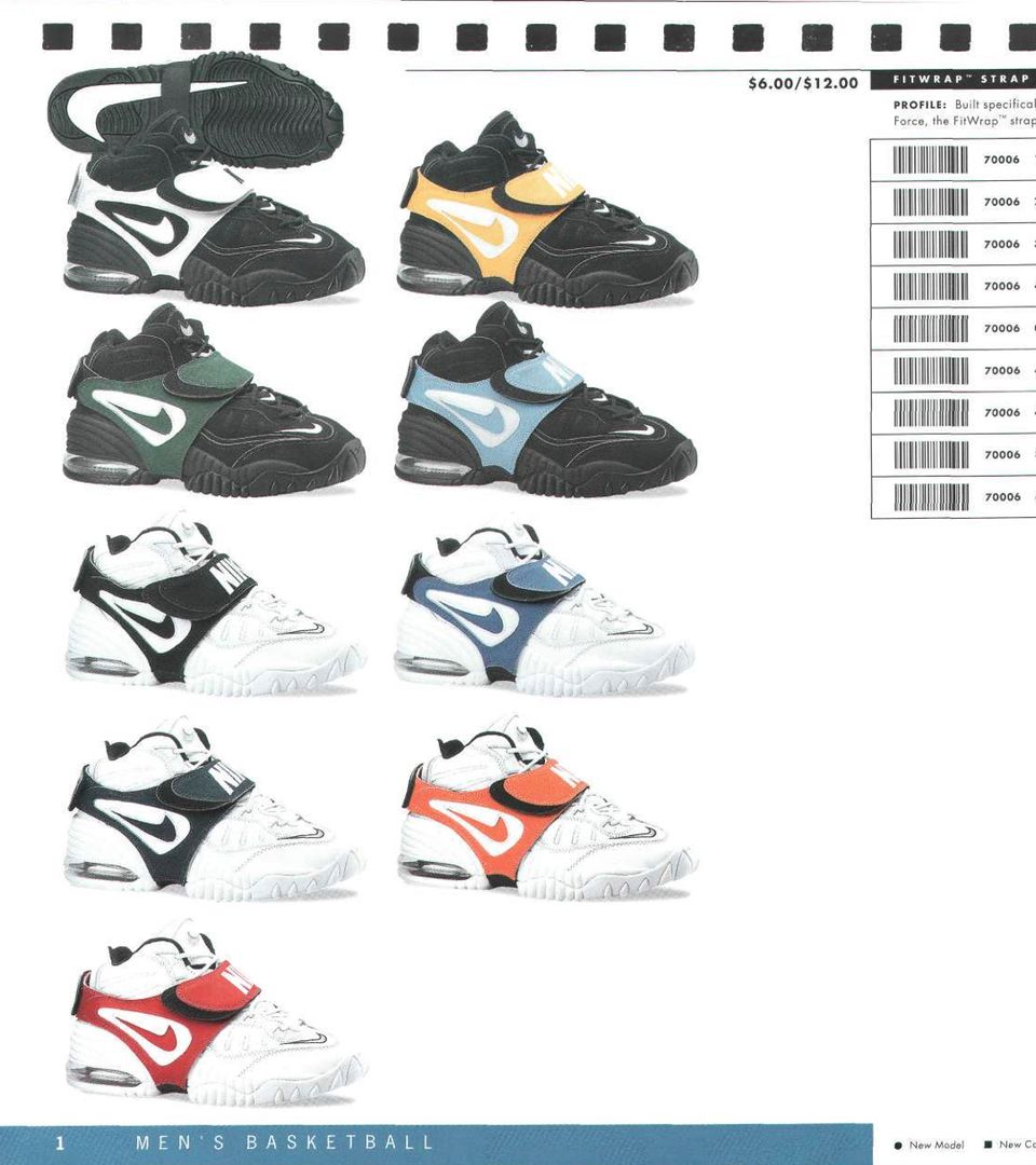 Cataloghi classici: scarpe/abbigliamento da basket Nike 1997. Nike SNKRS IT