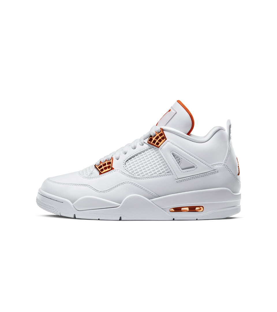 jordan 4 orange and grey