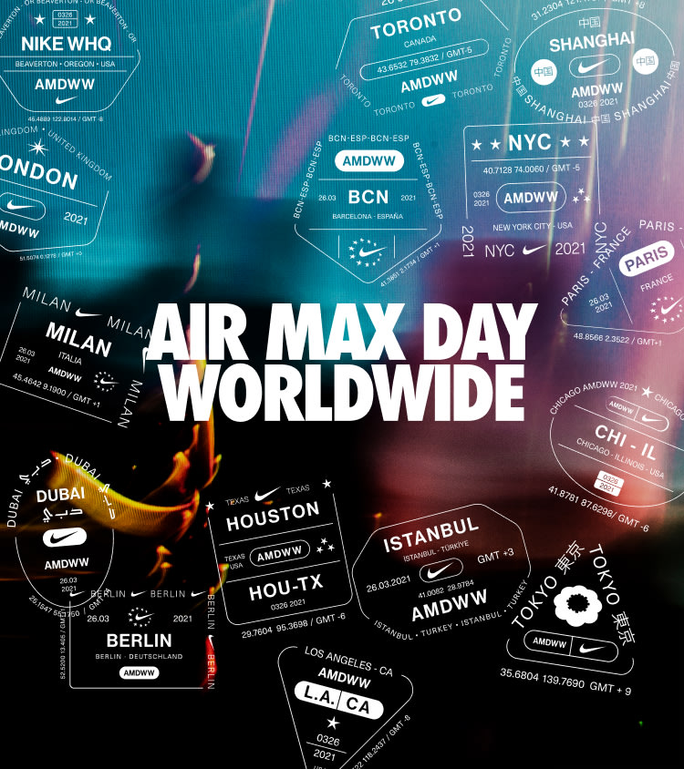 Lineup Announcement Air Max Day Worldwide 3.26. Nike SNKRS NL