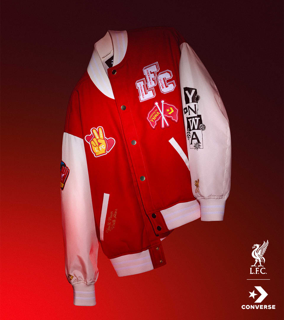 Converse X Liverpool FC Woven Varsity Jacket – Buy Now At Asphaltgold ...