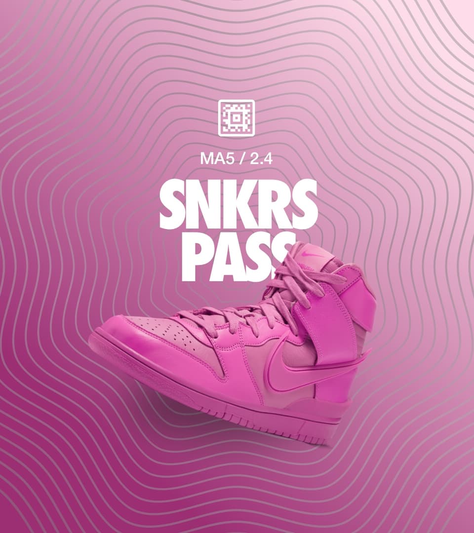 【NIKE公式】SNKRS PASS ダンク HIGH x アンブッシュ 'Cosmic Fuchsia' (Dunk High Ambush /  CU7544-600). Nike SNKRS JP