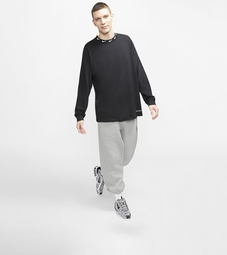 クーポン利用で2750円&送料無料 NIKE STUSSY スウェットパンツ XL 黒