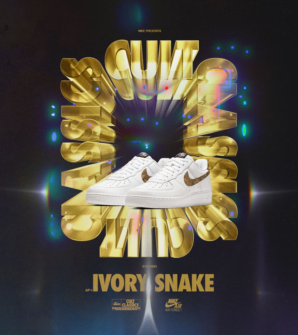Air Force 1 Low 'Ivory Snake' (AO1635-100) Release Date. Nike SNKRS