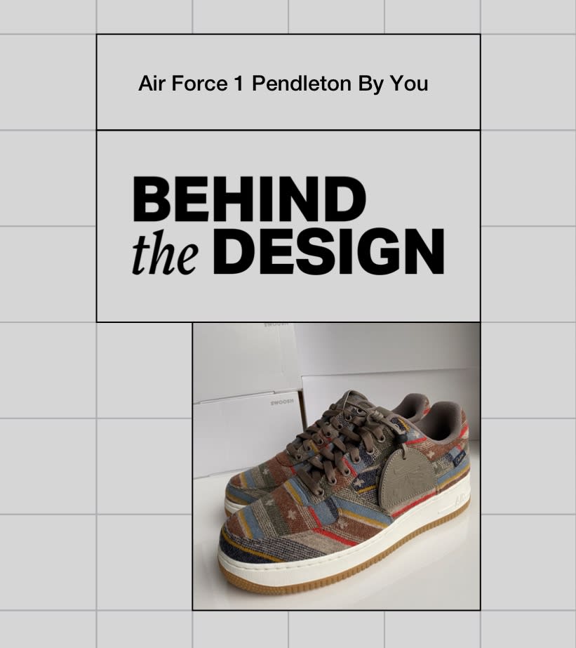 Behind The Design Air Force 1 Pendleton By You Nike Snkrs