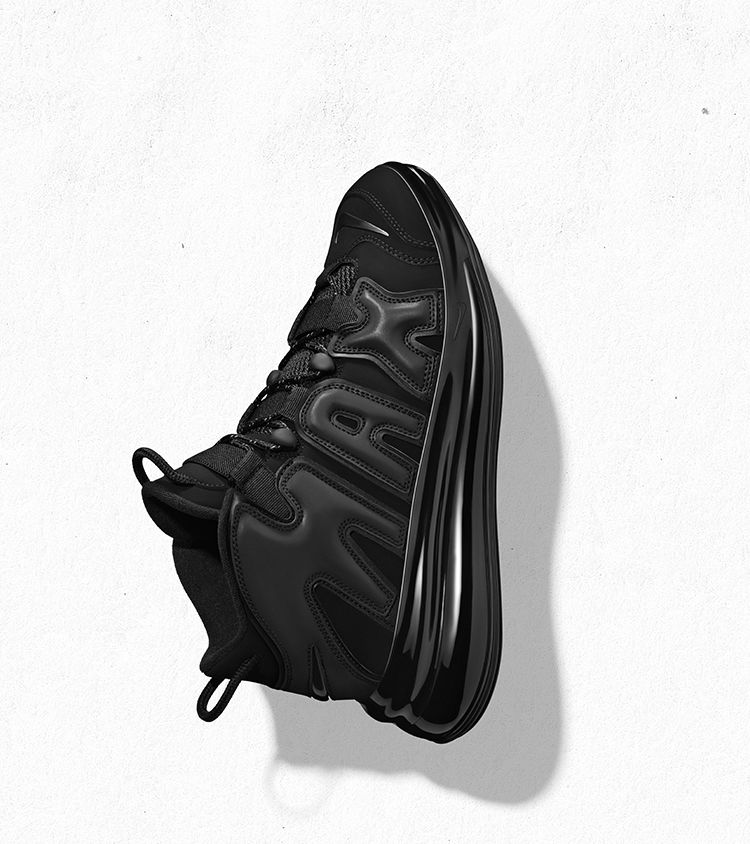 Nike Air More Uptempo 720 QS 1 'Black' Release Date. Nike SNKRS