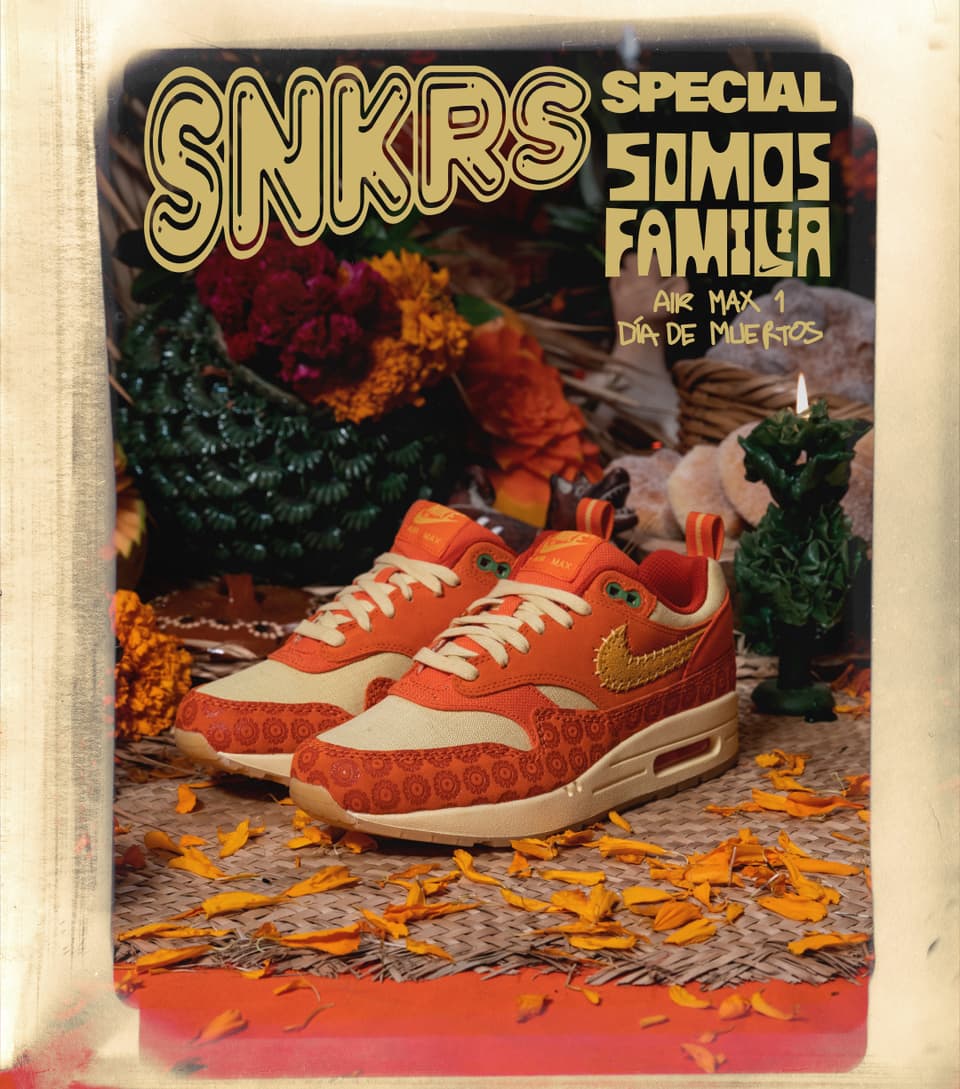 NIKE公式】SNKRS Special：エア マックス 1 'Somos Familia'. Nike