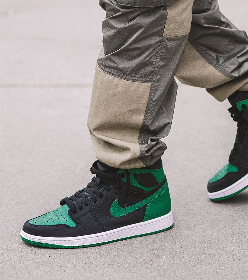 air jordan i pine green