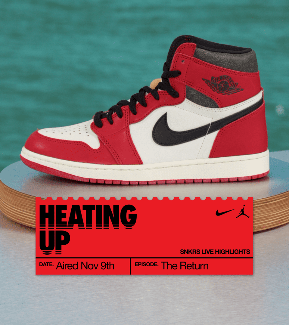 Els millors moments de SNKRS en directe: Heating Up â 09/11/2022. Nike SNKRS ES