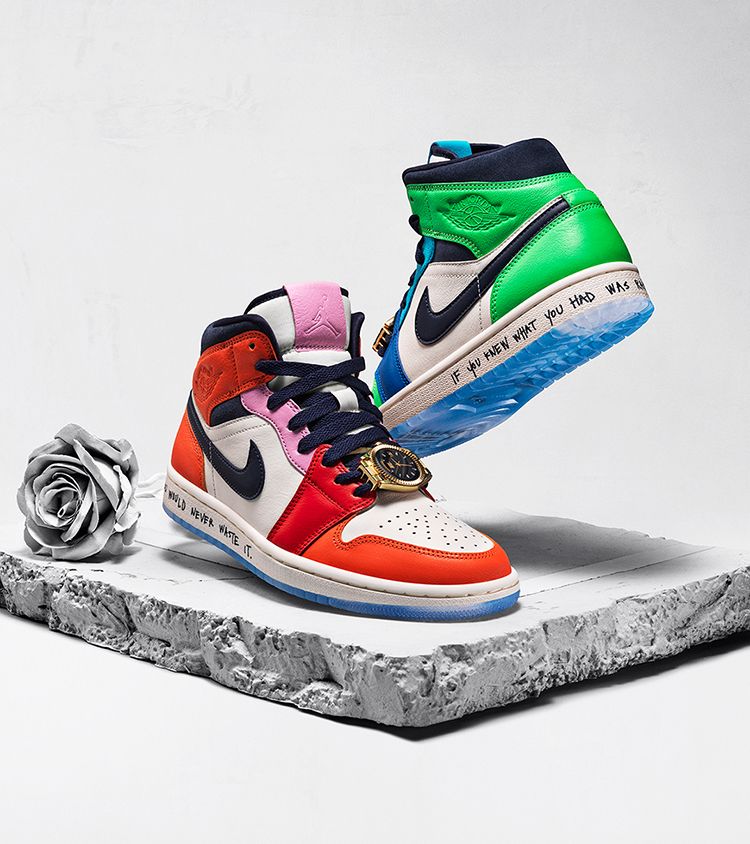 Get Ready For The Colorful Melody Ehsani x Air Jordan 1 WMNS Mid