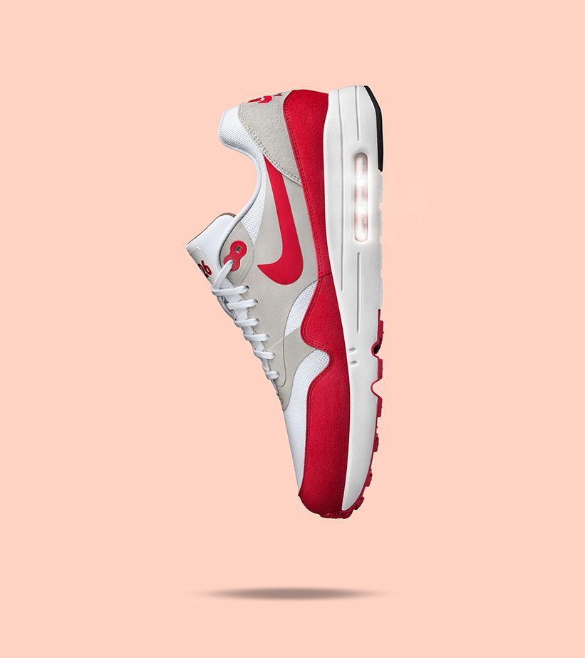 Nike Air Max 1 Ultra 2.0 LE 'White & University Red'