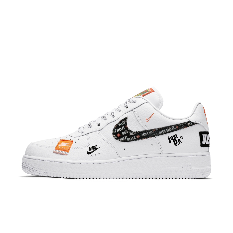 air force 1 just do it swoosh