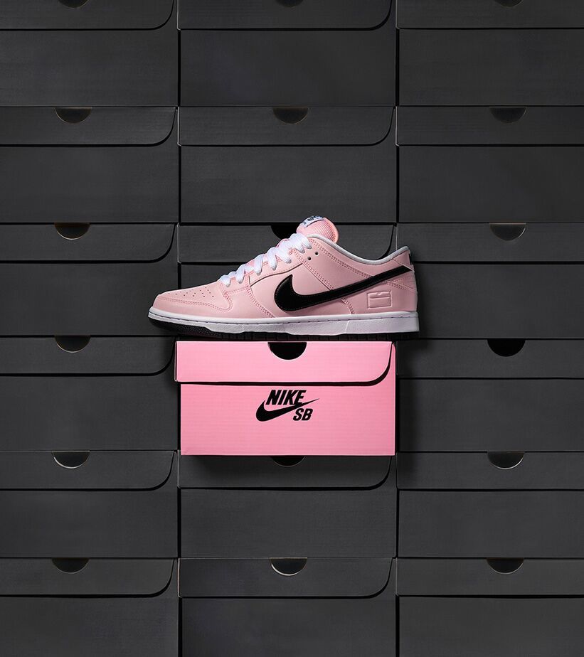 nike pink sb shoes