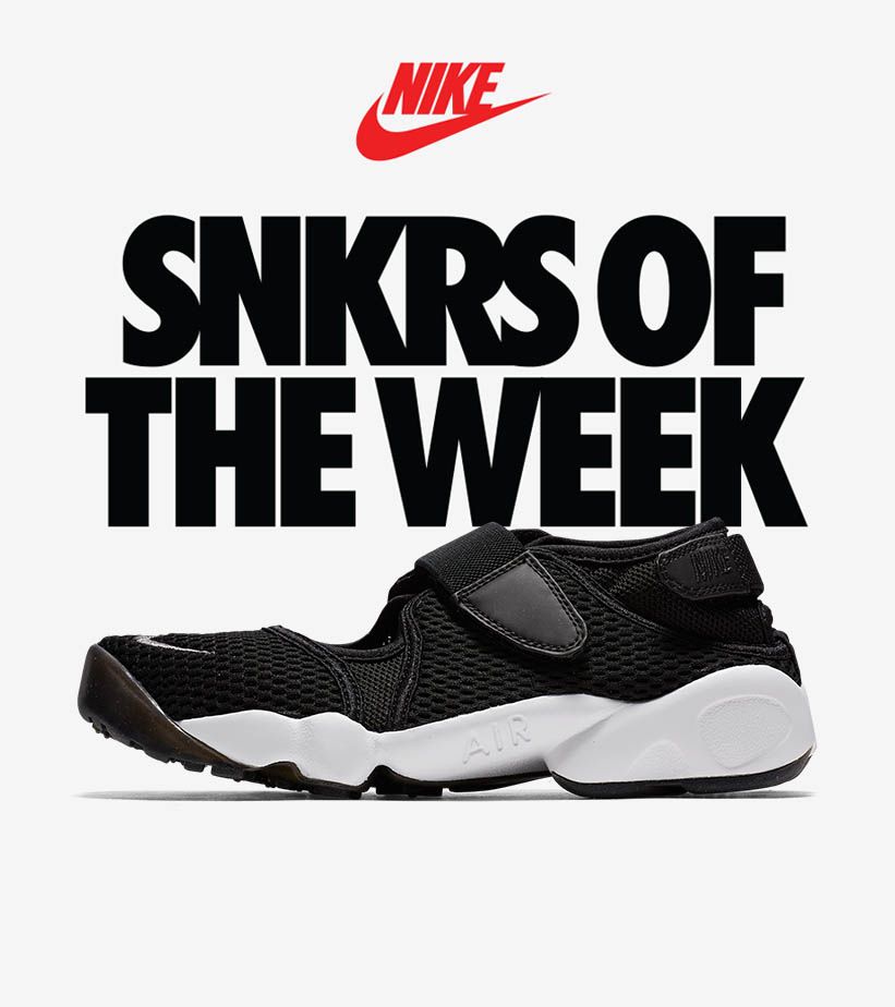 Women's Nike Air Rift Breathe 'Black & White'. Nike SNKRS