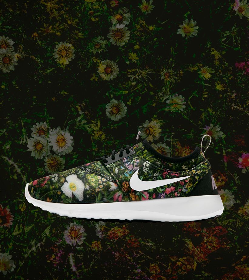 nike shoes with flowers