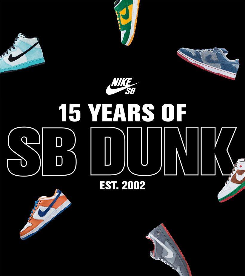 15 Years of Dunk PT. 2. Nike SNKRS