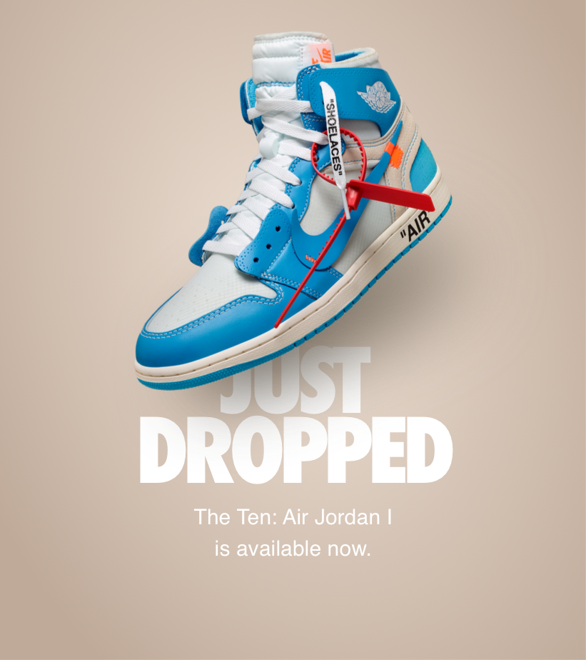 Blue and white off cheap white jordans