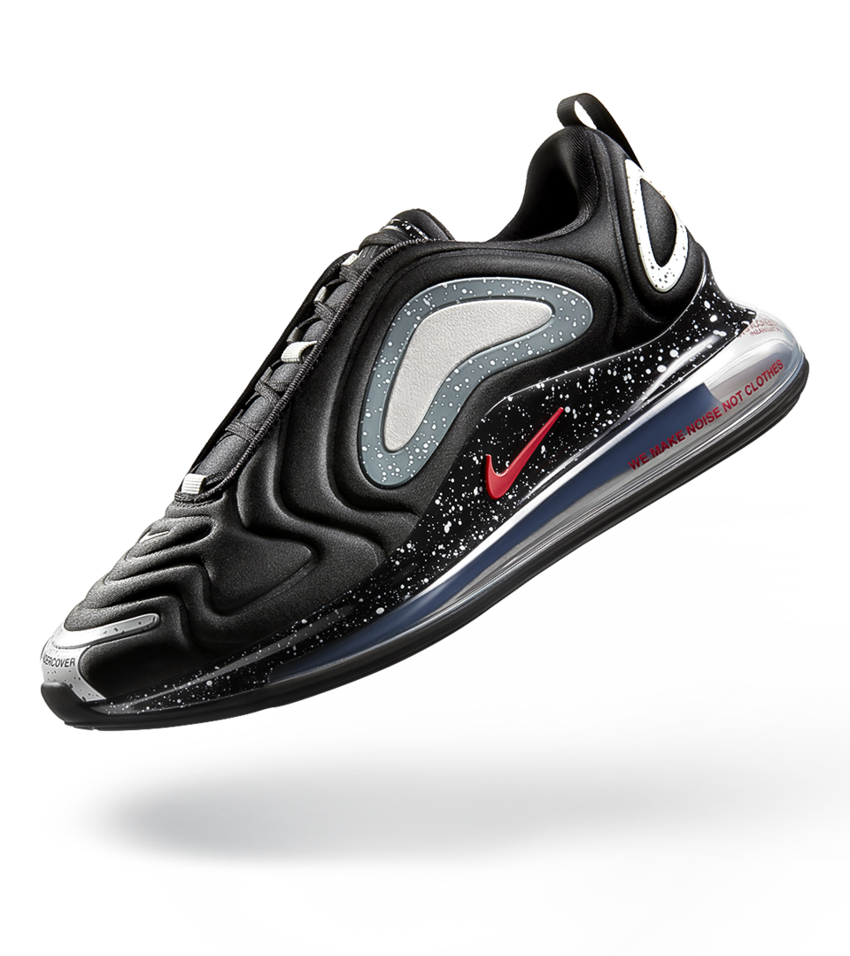 Los invitados triángulo motor Air Max 720 Undercover 'Black/University Red' Release Date. Nike SNKRS AE
